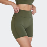PILOT MIDI BIKE SHORTS / OLIVE